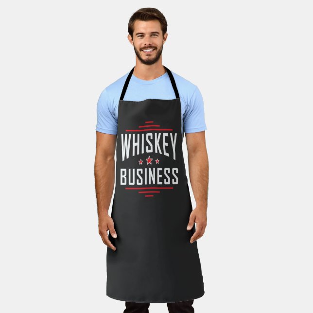 Tablier Whiskey Business (Porté)