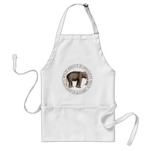Tablier Wild About Elephants
