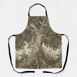 Tablier William Morris Arbre de Vie Vintage Préraphaélite
