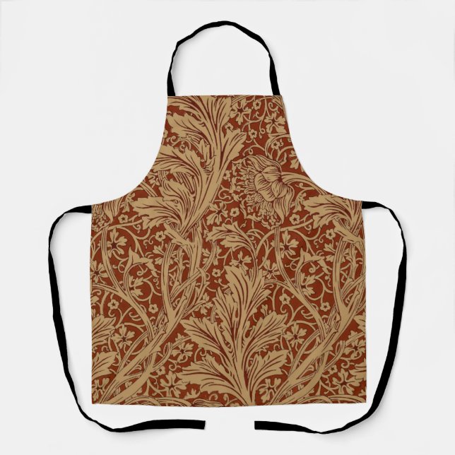 Tablier William Morris Arcadia Floral Garden Fleur Classiq (Recto)