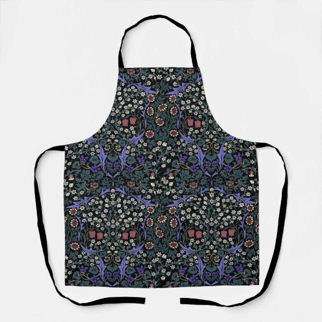 Tablier William Morris Blackthorn gothique victorien (Recto)