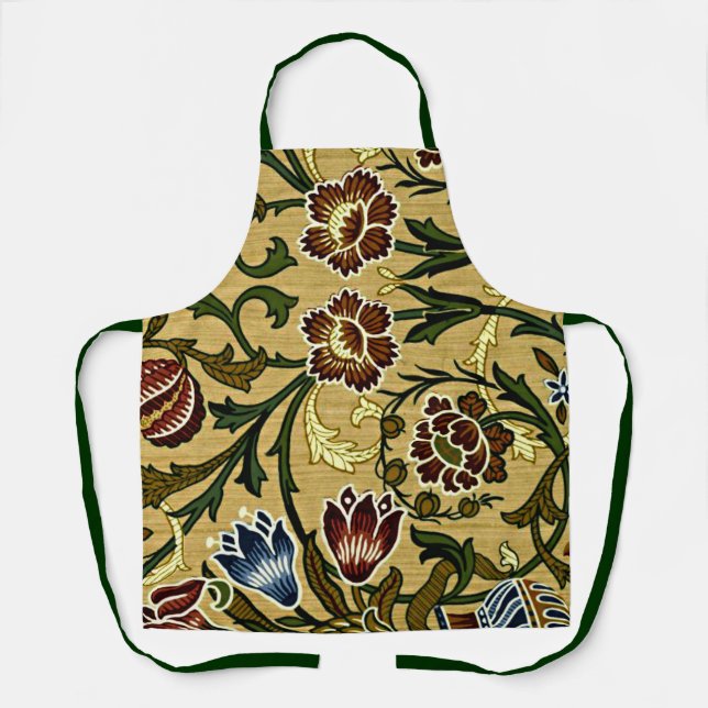 Tablier William Morris - Brocart (Recto)