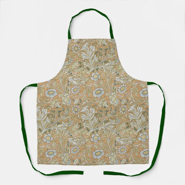 Tablier William Morris Double Bough Motif Floral (Recto)