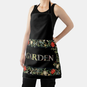 Tablier William Morris Floral Garden Moto et cadre