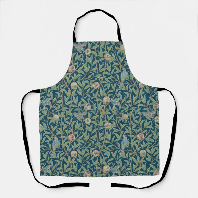 Tablier William Morris "Oiseau et Grenade"  (Recto)