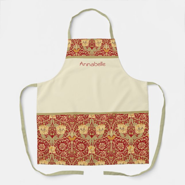 Tablier William Morris Personnaliser Apron (Recto)