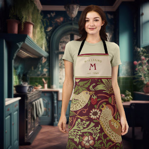 Tablier William Morris Strawberry Thief Apron