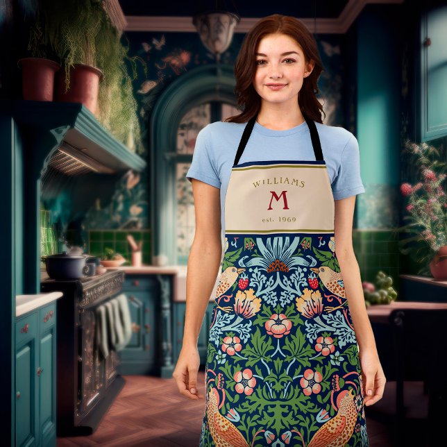 Tablier William Morris Strawberry Thief Apron (Créateur téléchargé)