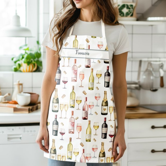 Tablier Wine Lover Apron (Wine Lover Apron)