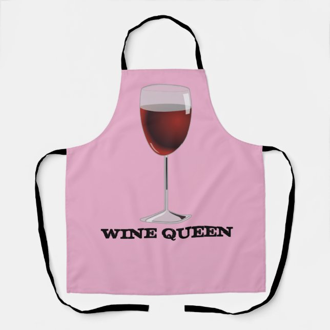 TABLIER WINE QUEEN APRON (Recto)