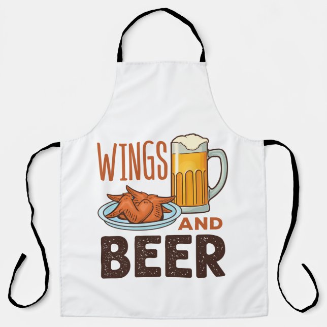 Tablier Wings and Beer Chicken Wings Drinking (Recto)