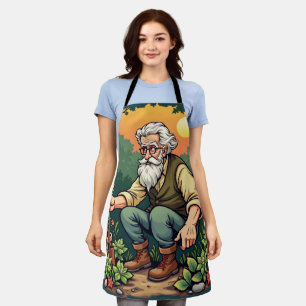 Tablier Wise GardenerCharming Vegetable Patch Kitchen Wear