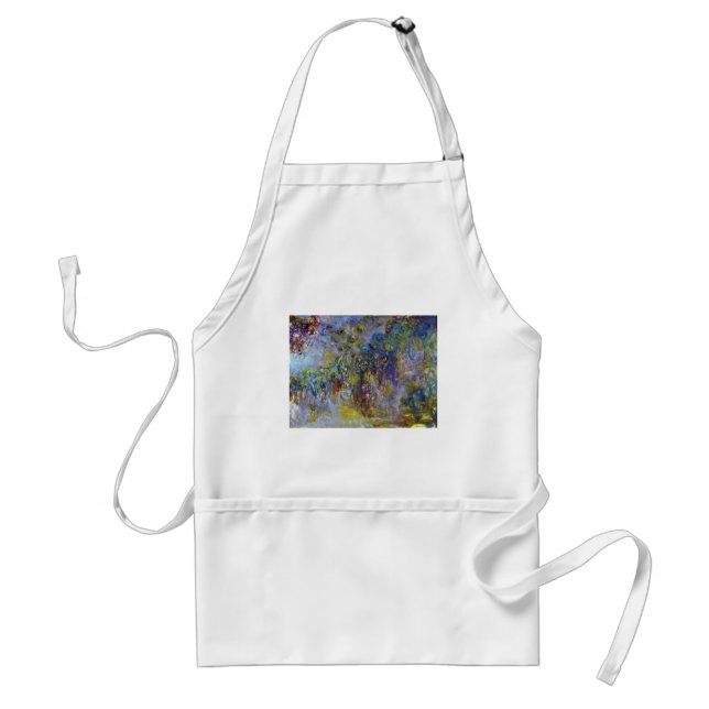 Tablier Wisteria (moitié droite) de Claude Monet (Devant)