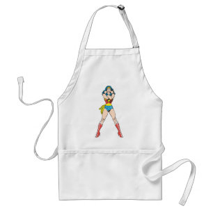 Tablier Wonder Woman Bras Croisés