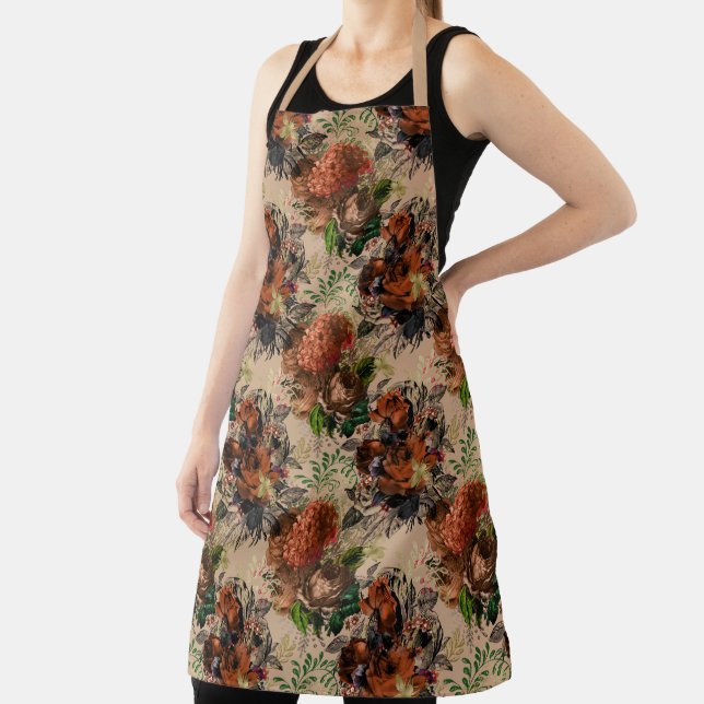 Tablier Woodland Bee Series Design 34 Apron (Insitu)
