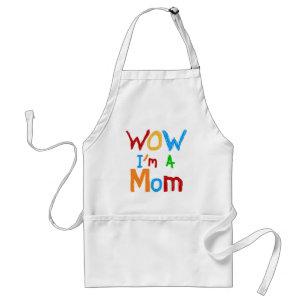Tablier WOW Je suis une maman T-shirts et GIfts
