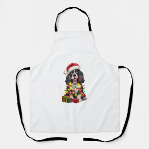 Tablier Xmas Lighting Santa Hat