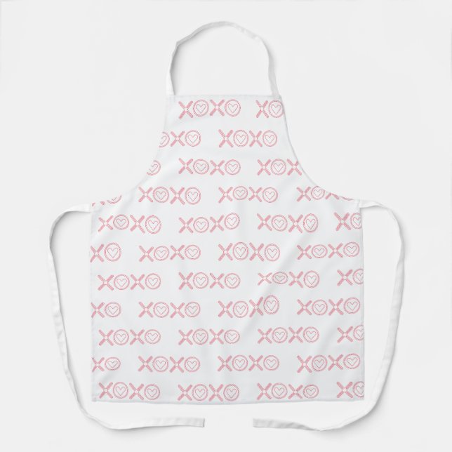 Tablier XOXO aime et embrasse (Recto)