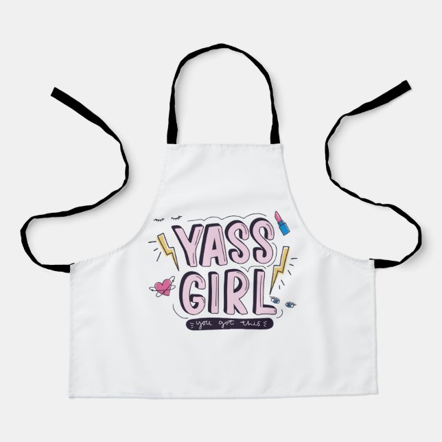 Tablier Yass Girl | Vous Avez Obtenu (Recto)