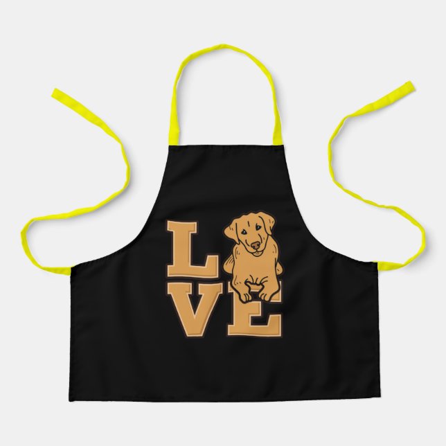 Tablier Yellow Labrador Retriever (Recto)