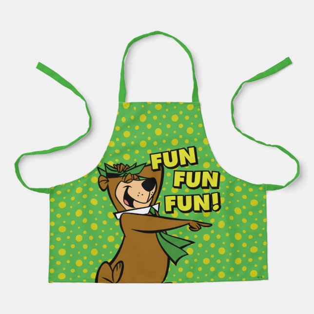 Tablier Yogi Bear Fun Amusant (Recto)