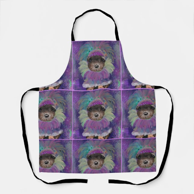 Tablier Yorkie  Poo      (Recto)