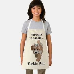 Tablier Yorkie Poo Yorkipoo Chien Mignon Enfants
