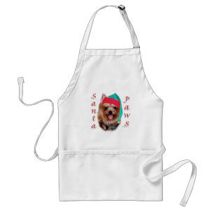 Tablier Yorkshire Terrier Père Noël Paws