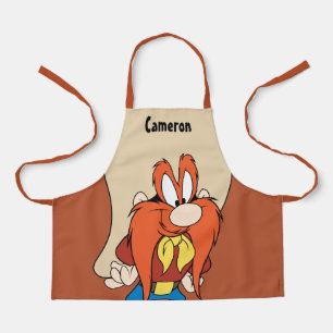Tablier Yosemite Sam mains sur les hanches