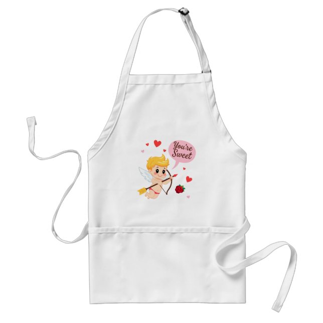 Tablier “You’re Sweet” Cupid Apron (Devant)