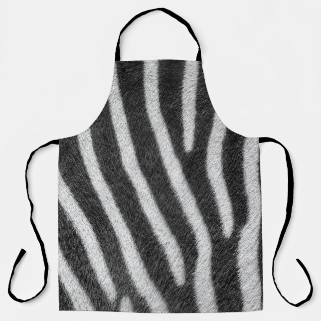 Tablier Zebra Fur Motif animal (Recto)