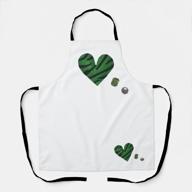 Tablier Zebra-heart (Recto)