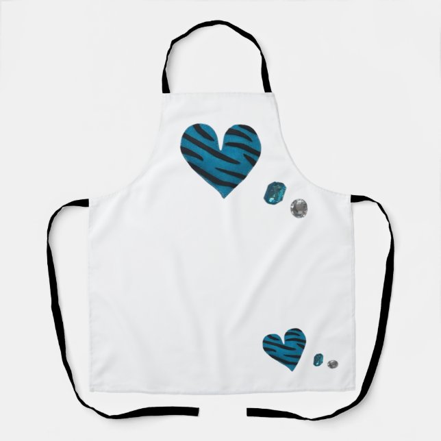 Tablier Zebra-heart (Recto)