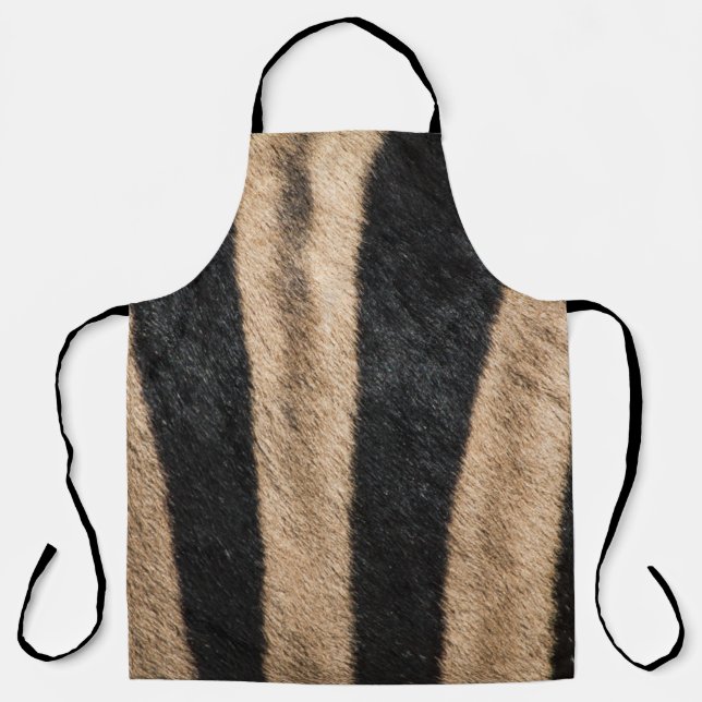 TABLIER ZEBRA POSTER DE ANIMAL STRIPE (Recto)