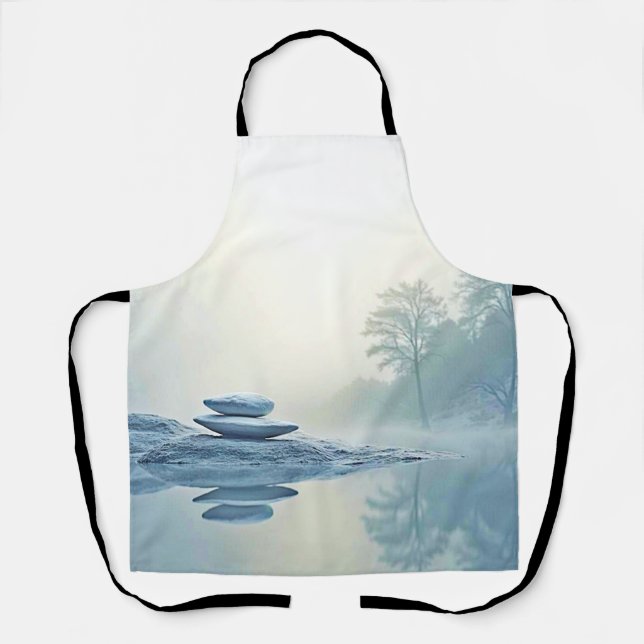 Tablier Zen d'hiver : Bilan du lac Foggy (Recto)