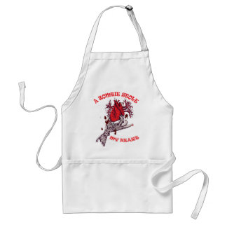 TABLIER ZOMBI VALENTINE ANTI VALENTINE