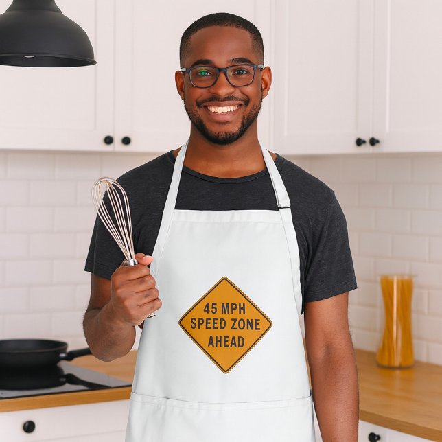 Tablier Zone de vitesse de 45 mi/h à l'avant du panneau de (Créateur téléchargé)