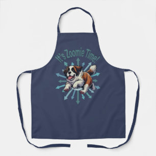 Tablier Zoomie Heure Saint Bernard