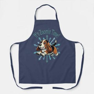 Tablier Zoomie Time Basset Hound
