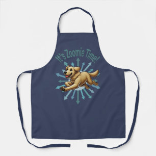 Tablier Zoomie Time Golden Retriever