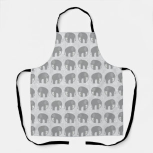 Tabliers à impression éléphants partout