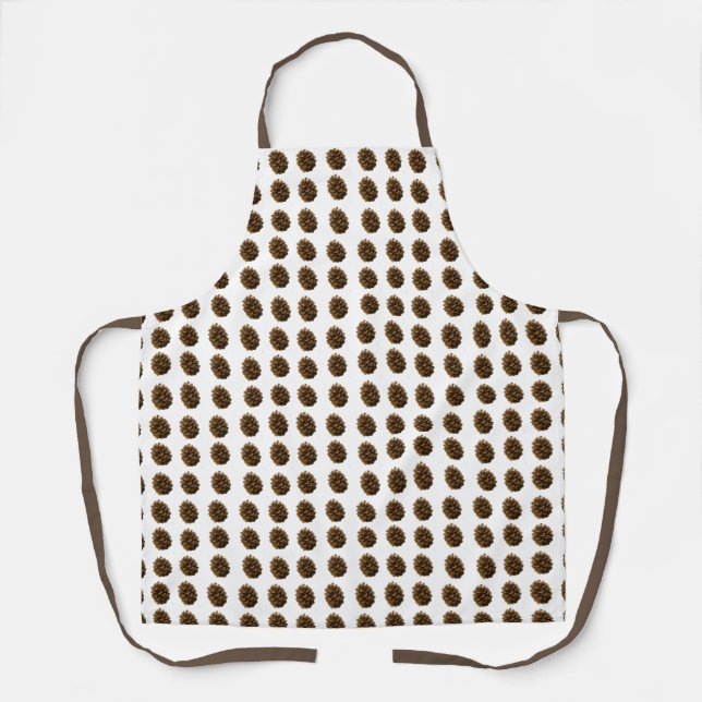 Tabliers à motif de cône de pin de la nature de va (Recto)