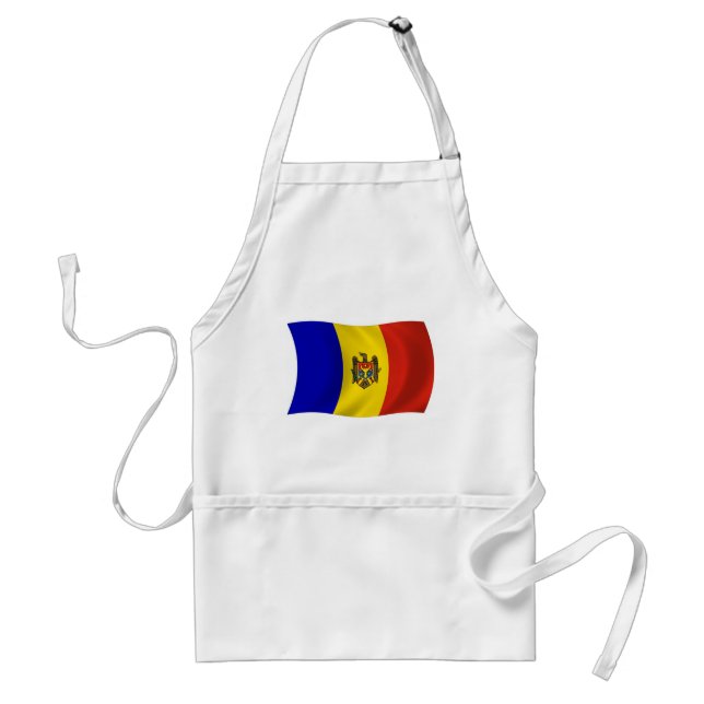 Tabliers au drapeau de la Moldavie (Devant)
