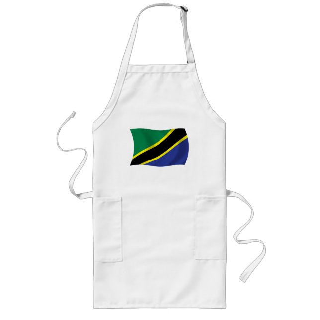 Tabliers au drapeau de la Tanzanie (Devant)