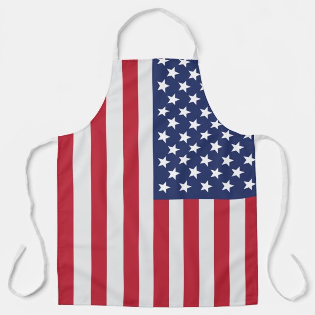 Tabliers avec drapeau américain patriotique – Cuis (Recto)