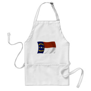 Tabliers avec drapeau de Caroline du Nord