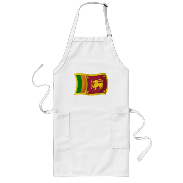 Tabliers avec drapeau du Sri Lanka (Devant)
