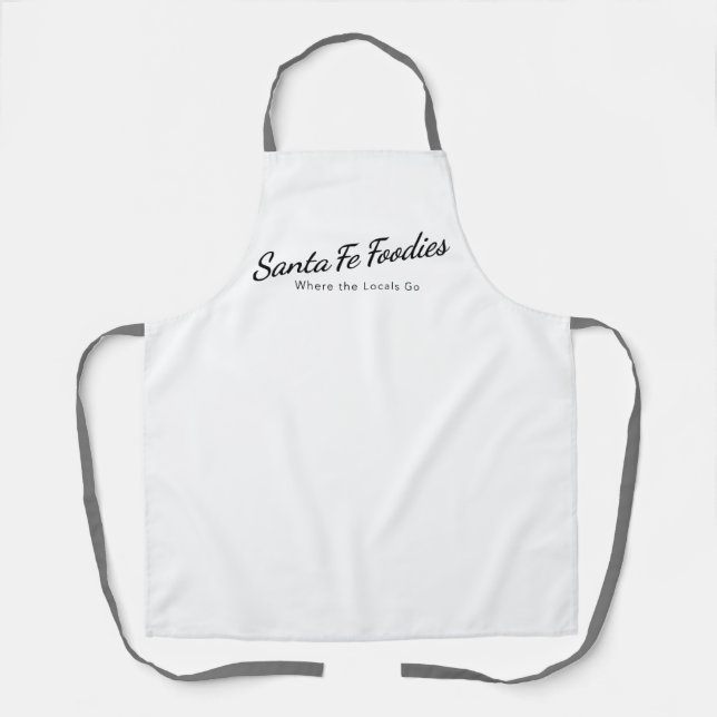 Tabliers avec logo de Santa Fe Foodies (Recto)