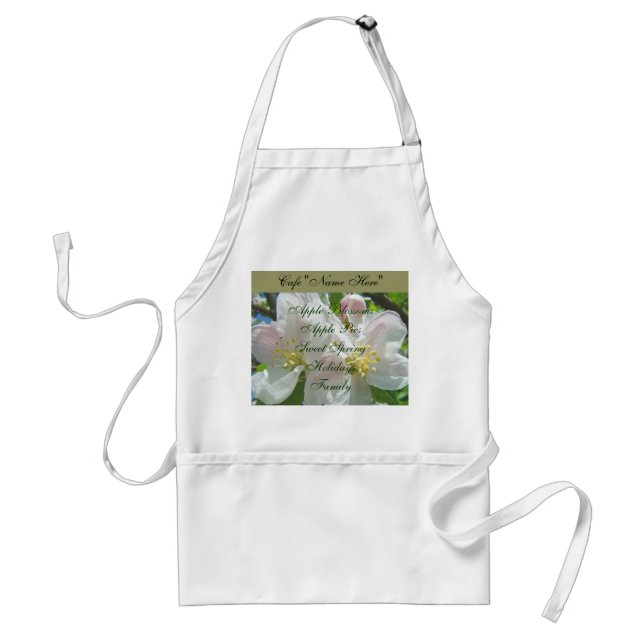 Tabliers Café Apple Blossoms Pomme Pie Sweet Sprin (Devant)
