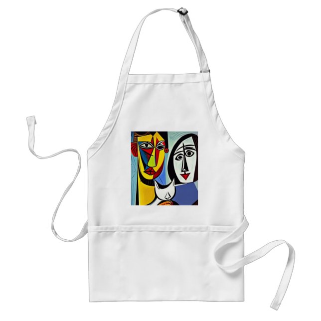 Tabliers d'art abstrait (Devant)